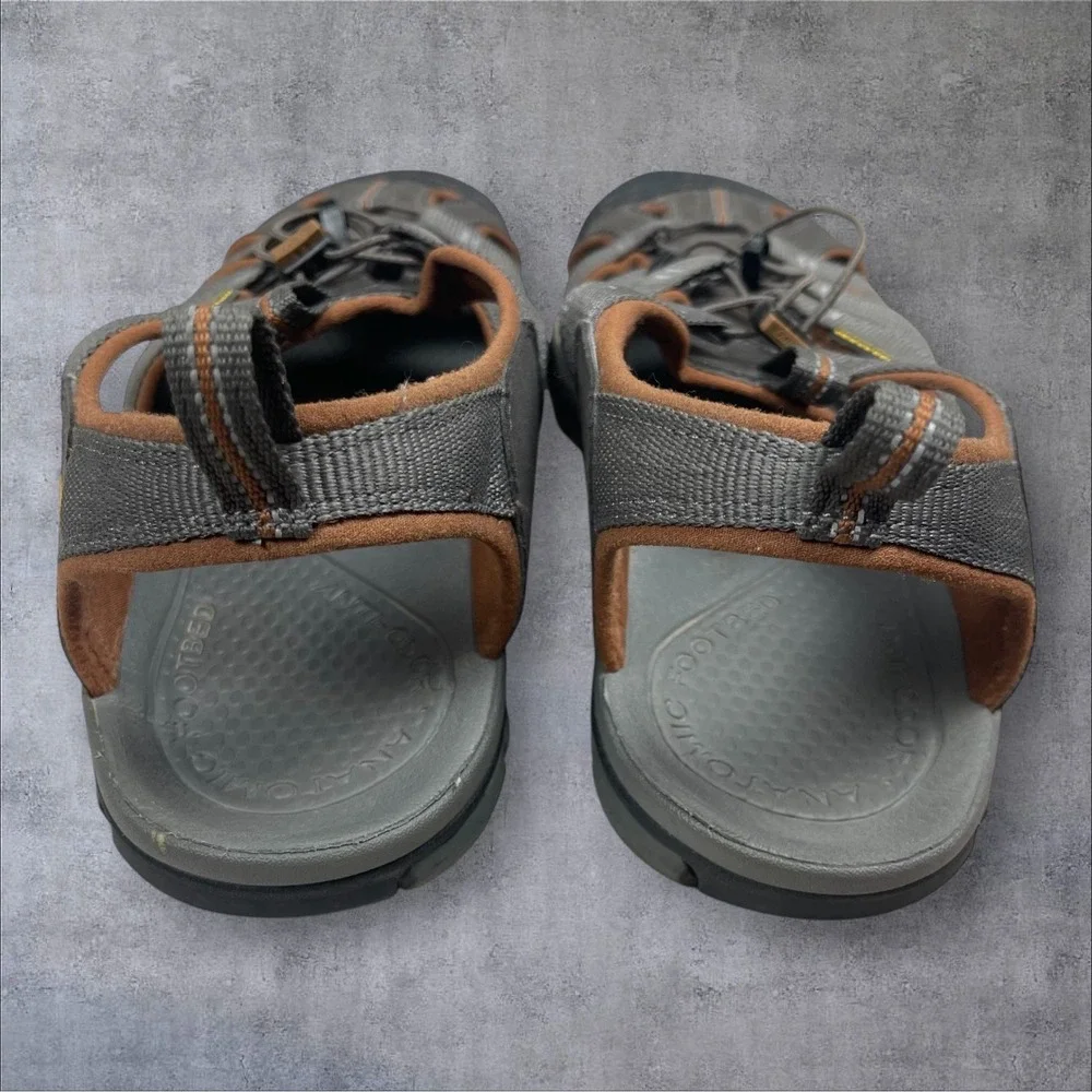 KEEN Gray Clearwater CNX Sandals Shoes Mens 14 Waterproof   Gorpcore Fishing